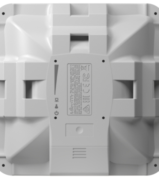 Точка доступа MikroTik CubeSA 60Pro ac (60Ghz antenna, 802.11ay wireless and 5GHz 802.11ac backup, 4 core x 716MHz CPU, 256MB RAM, 1 x Gigabit LAN port, RouterOS L4, POE, PSU) for use as an AP in Point-to-Multipoin