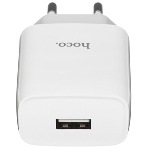 Сетевое зарядное устройство 1 USB/HOCO HC-12899 C72A/Выход: 10.5W/белый, фото7