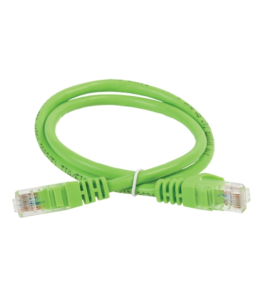 Патч-корд ITK PC02-C5EUL-2M UTP вилка RJ-45-вилка RJ-45 cat.5е 2м зеленый LSZH (уп.:1шт)