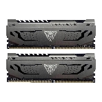 Оперативная память Patriot Viper Steel, DDR4, 64GB (2x32GB), 3200MHz, CL16, DIMM, радиатор, черный, фото3