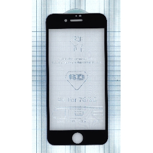 Защитное стекло 6D для Apple iPhone 7/8 черный