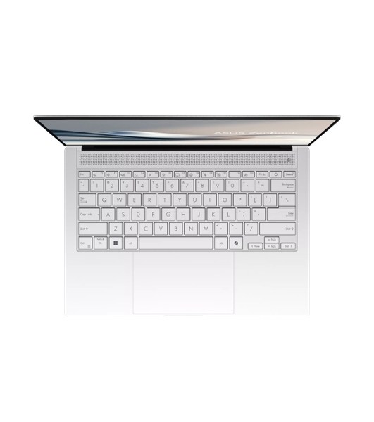 Ноутбук ASUS UX5406SA-PV058W 14'(2880x1800 OLED 16:10)/Intel Core Ultra 7 258V(3.7Ghz)/32768Mb/1024SSDGb/noDVD/Int:Intel Arc graphics/Cam/BT/WiFi/72WHr/war 1y/1.2kg/Scandinavian White/Win 11Home + алюм корп; +чехол