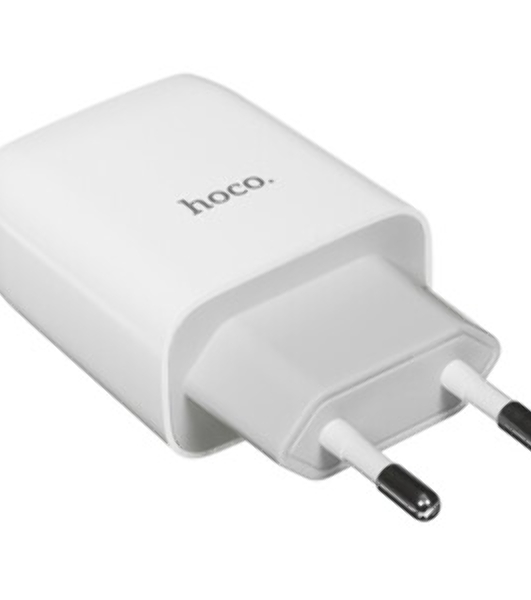 Сетевое зарядное устройство 1 USB/HOCO HC-12899 C72A/Выход: 10.5W/белый
