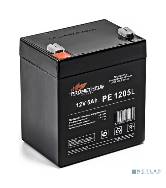 Батарея для ИБП Prometheus Energy РЕ1205L 12В 5А·ч