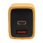 Сетевое зарядное устройство с дисплеем Cablexpert MP3A-PC-53, 35Вт GaN, QC3.0/PD3.0, 1хUSB, 1хType-C, желтый, коробка, фото10
