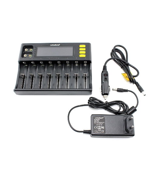 Зарядное устройство LiitoKala Lii-S8 + CAR charger 12V