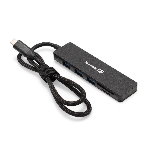 USB-концентратор 4-в-1 ExeGate DUB-2213C/CR (кабель-адаптер USB Type-C --> 2xUSB2.0+ 1xUSB3.0+Card Reader, Plug&Play, черный), фото5