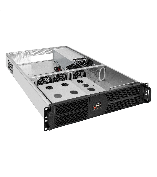 Серверный корпус ExeGate Pro 2U650-05 (RM 19', высота 2U, глубина 650,БП 2U-920ADS, 2*USB)