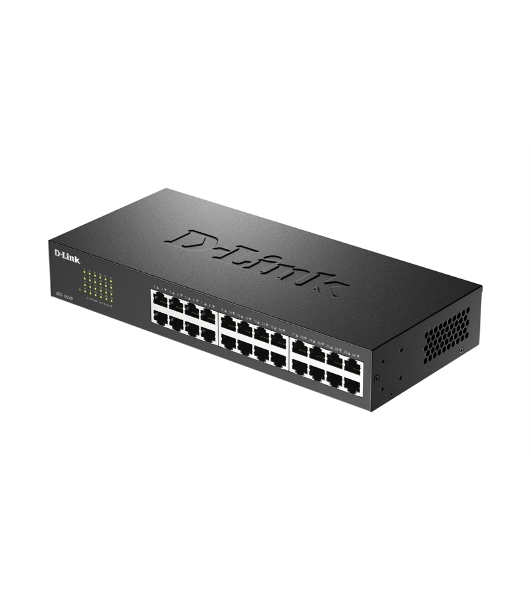 Коммутатор D-Link DES-1024D/H2A, 24×100 Мбит/с, неуправляемый