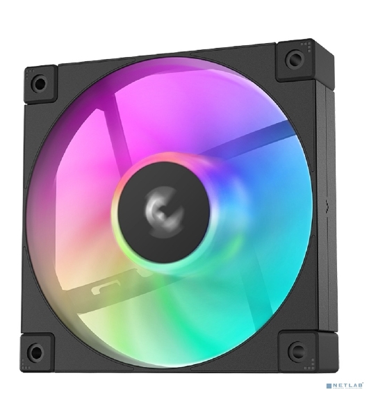 Вентилятор для корпуса DEEPCOOL FD12 черный, 120 мм, 2050 об/мин, 26.9 дБ, 4 pin