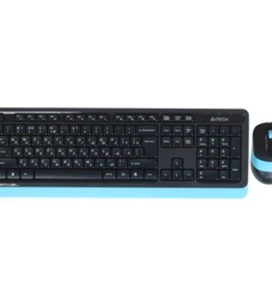 Комплект клавиатура+мышь A4Tech FStyler FG1010 беспроводной, USB, 2000 DPI, чёрный