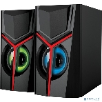Акустическая система 2.0 Qumo TRON AS007, 10 ВТ, объемное звучание, RGb подсветка, USB/Jack 3,5мм, фото4