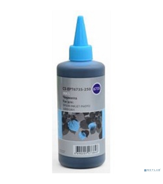 Чернила Cactus CS-EPT6735-250 светло-голубой 250мл для Epson L800/L810/L850/L1800