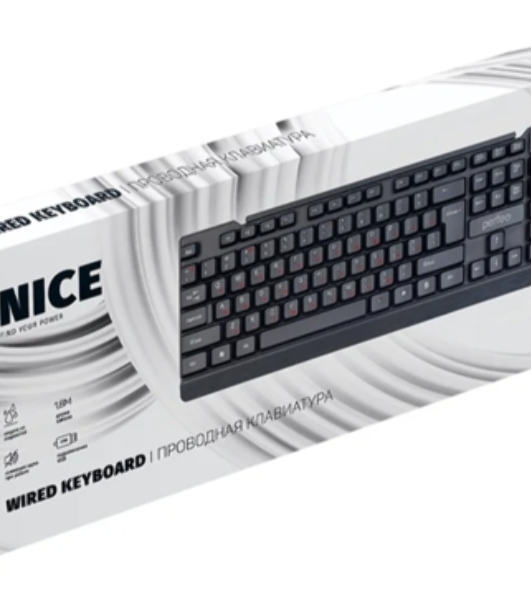 Клавиатура Perfeo 'NICE' Multimedia, USB, черный PF_A4795