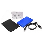 Контейнер для HDD Gembird EE2-U2S-40P-B Внешний корпус 2.5' EE2-U2S-40P-B, синий, USB 2.0, SATA, пластик, фото9
