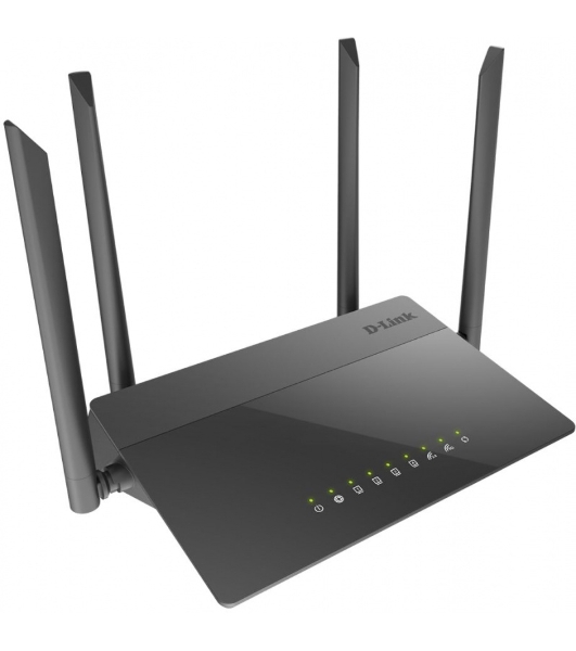 Маршрутизатор беспроводной D-Link DIR-841/RU/A1B, Wireless AC1200 Dual-Band Router with 1 10/100/1000Base-T WAN port and 410/100Base-TX LAN ports.802.11b/g/n compatible, 802.11AC up to 866Mbps,1 10/100/1000Base-T WAN port, 4