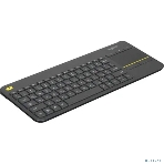 Клавиатура Logitech K400 Wireless Touch Plus беспроводная, радиоканал, чёрный, фото20