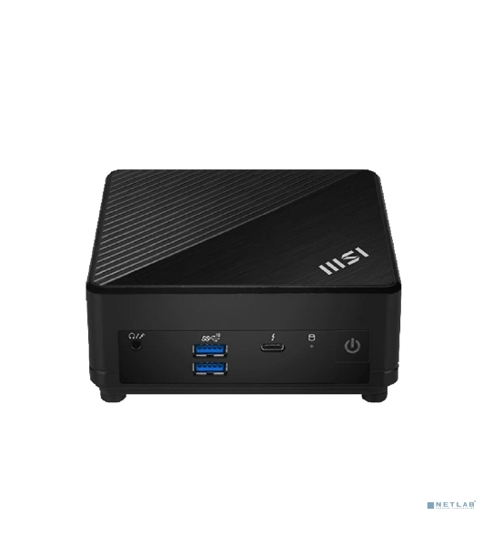 Неттоп MSI Cubi 5 1M-464BRU Core 3 100U (1.2) Graphics CR без ОС 2xGbitEth WiFi BT черный (936-B0A821-464)