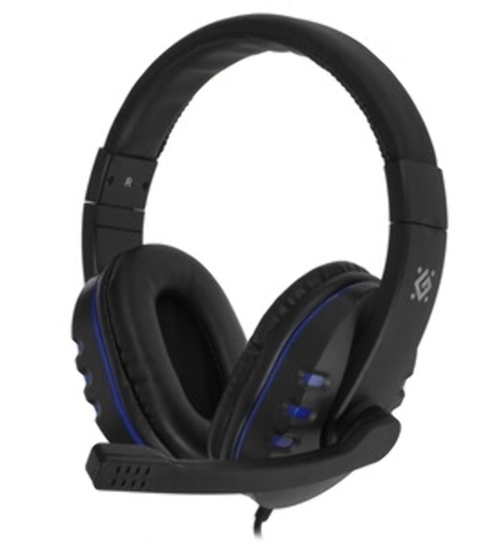 Гарнитура Defender Warhead G-160 чёрный, проводная