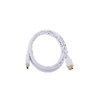 Кабель Cablexpert HDMI CC-HDMI4-W-6, 19M/19M, v2.0, медь, позол.разъемы, экран, 1.8м, белый, пакет, фото 1