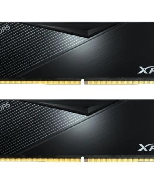 Оперативная память XPG Lancer, DDR5, 64GB (2x32GB), 6000MHz, CL30, DIMM, с радиаторами, черный