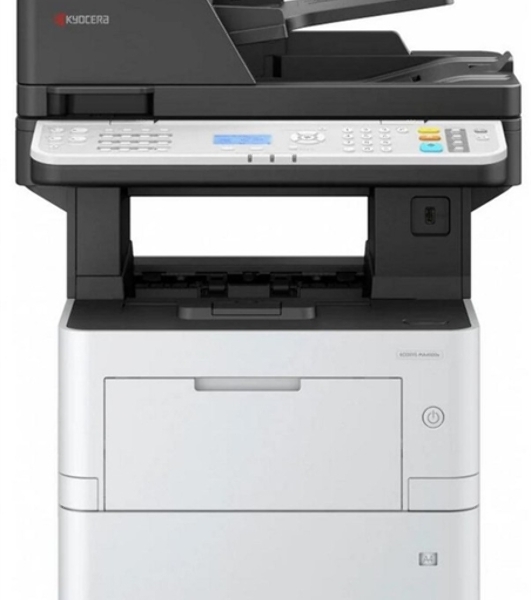 МФУ лазерное Kyocera Ecosys MA4500x (110C133NL0/110C133DZ0), A4, ч/б, печ. до 45 стр/мин., скан. до 60 стр/мин. (ч/б) 40 стр/мин (цвет.), 1200 x 1200 dpi (печать) 600 x 600 DPI (скан.), USB, RJ-45