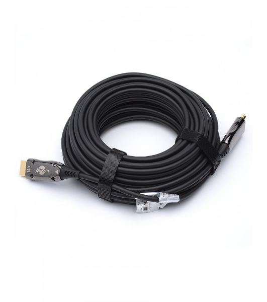 Кабель HDMI 20 м (HIGH speed, Metal gold, Optical) 8K VER 2.1 Кабель HDMI 20 м (HIGH speed, Metal gold, Optical) 8K VER 2.1