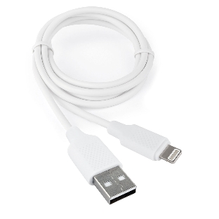 Кабель Cablexpert для Apple CCB-USB-AMAPO2-1MW, AM/Lightning, издание Classic 0.2, 1м, белый, блистер