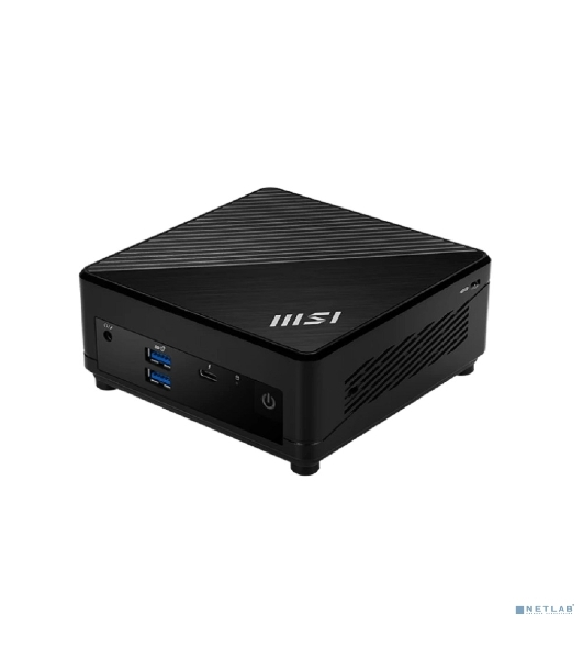 Неттоп MSI Cubi 5 1M-464BRU Core 3 100U (1.2) Graphics CR без ОС 2xGbitEth WiFi BT черный (936-B0A821-464)