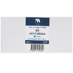 Картридж струйный NVPrint 80 (NV-C4846A) Cyan для HP DesignJet 1050c, 1055см (400 мл), фото3
