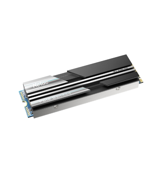 Накопитель SSD Netac NV5000, 1Tb, M.2 2280, PCIe 4.0 x4, NVMe, R/W 5000/4400, с радиатором