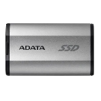 Внешний SSD ADATA SD810, 500 Gb, USB 3.2 Gen 2x2 Type-C, R/W 2000/2000, серебристый, фото 1