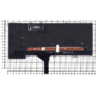 Клавиатура для ноутбука Dell Alienware 13 R3 15 R4 черная с подсветкой
