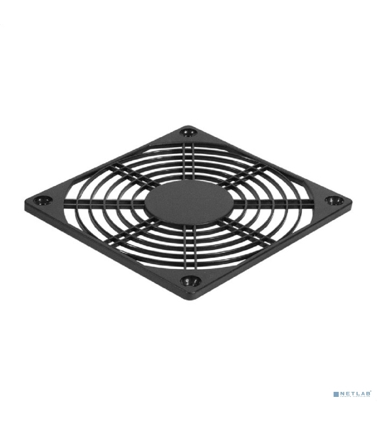 Решетка для вентилятора 120x120 ExeGate EG-120PSB (120x120 мм, пластиковая, квадратная, черная)