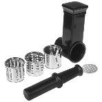 Мясорубка электрическая Polaris PMG 1855 RUS черный, 1800 Вт, 2.0 кг/мин, реверс, защита от перегрузки, насадки - 7, фото7