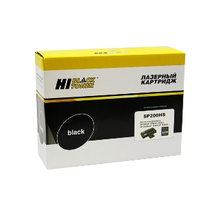 Картридж Ricoh Aficio SP200N/SP202SN/SP203SFN (Hi-Black) SP200HS, 2,6K      