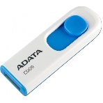 Флешка USB ADATA C008 (AC008-16G-RWE), 16Gb, USB 2.0, R/W 15/5, белый/синий, фото3
