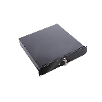 Полка (ящик) для документации 2U (ТСВ-Д-2U.450-9005) черный, фото 1