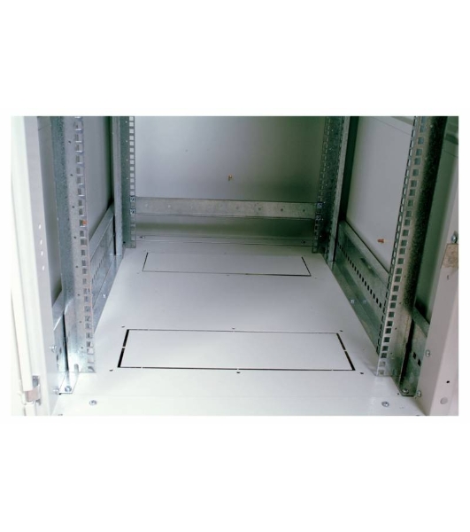 Шкаф телекоммуникационный напольный 42U (600x600) дверь металл (3 места), ШТК-М-42.6.6-3ААА