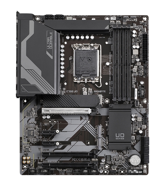 Материнская плата Gigabyte Z790 UD, LGA 1700, Intel Z790, 4xDDR5, 6xSATA, 3xM.2, 1xPCI-E 5.0 x16, 1xPCI-E 4.0 x4, 1xPCI-E 3.0 x1, 1xHDMI, 1xDP, 1x 2.5Gb LAN, 4xUSB-A 2.0, 4xUSB-A 3.2 Gen 1, 1xUSB-A 3.2 Gen 2, 1xUSB-C 3.2 Gen 2x2, 7.1, ATX