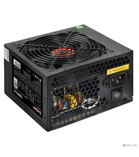 Блок питания ExeGate 700PPH-LT-S-OEM (EX282048RUS-S-OEM), 700Вт, 80 PLUS, 120мм, черный