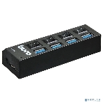 USB-концентратор Buro BU-HUB4-U3.0-L, USB 3.0, USB 4 порта, USB, фото7
