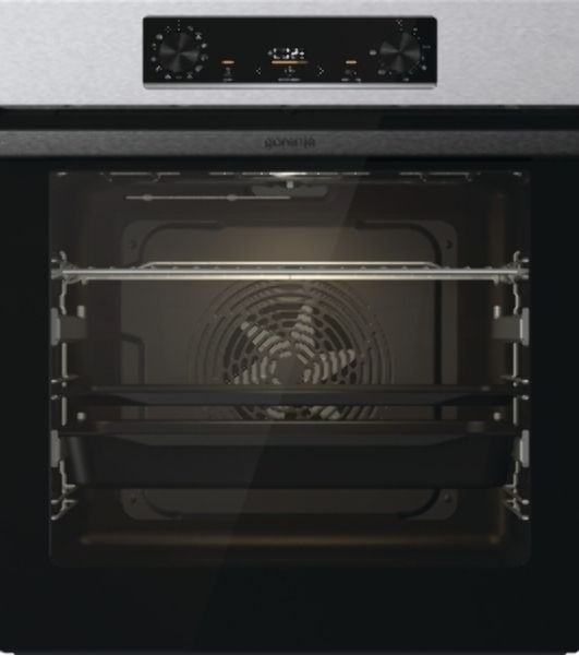 Встраиваемые электрические духовки GORENJE/59.5 х 59.5 x 56.4 см, 77 л, приготовление с паром, нержавеющая сталь
