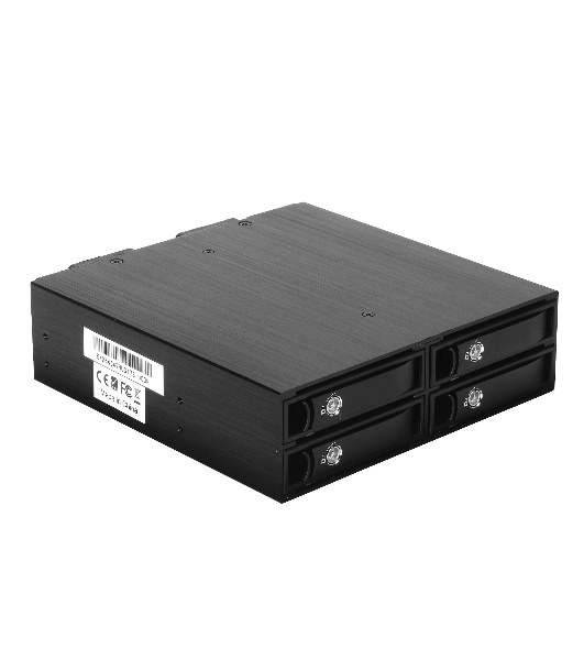 Корзина для HDD Exegate EX264647RUS HS425-01 (универсальная, на 4*2,5' SATA/SAS HDD, занимает 1*5,25' отсек)