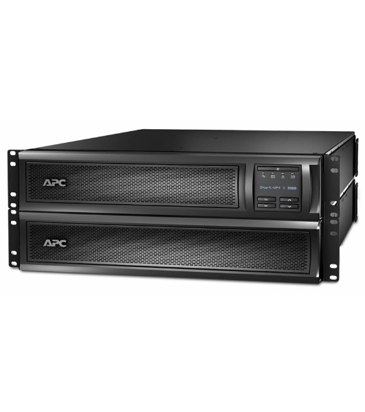 Источник бесперебойного питания APC Smart-UPS X SMX3000RMHV2UNC/3000 ВА/2700 Вт/9xIEC 320 C13, IEC 320 C19