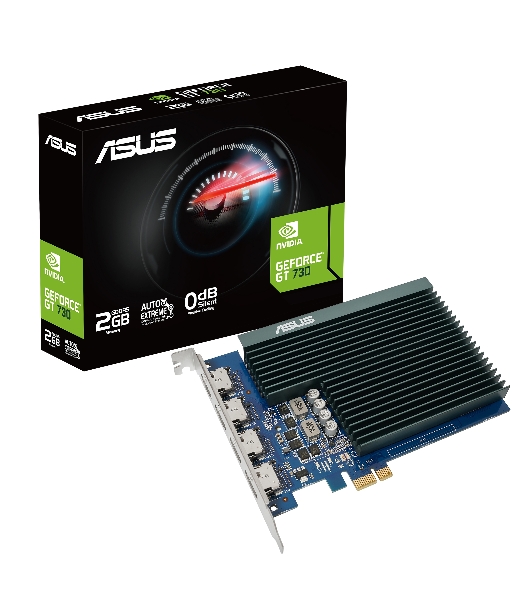 Видеокарта Asus GT730-4H-SL-2GD5 NVIDIA GeForce GT 730 2Gb GDDR5 902/5010 HDMIx4 HDCP Ret
