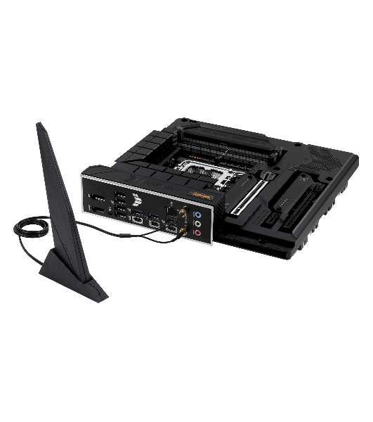 Материнская плата ASUS TUF GAMING B760M-BTF WIFI, LGA 1700, Intel B760, 4xDDR5, 4xSATA, 3xM.2, 1xPCIe 5.0 x16, 1xPCIe 4.0 x4, 1xPCIe x1, 1xDP, 1xHDMI, 1x 2.5Gb LAN, 1xUSB-A 3.2 Gen 2, 2xUSB-A 3.2 Gen 1, 4xUSB 2.0, 1xUSB-C 3.2 Gen 1, 1xUSB-C 3.2 Gen 2, 1xUSB-C 3.2 Gen 2x2, 3x3.5 мм, 7.1, mATX