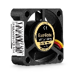 Вентилятор для корпуса ExeGate ExtraPower EP03010S3P-5 черный, 30 мм, 12000 об/мин, 33 дБ, 3 pin, фото 1