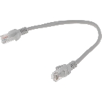 Патч-корд UTP, кат 5e, 0.25м с RJ45 серый, фото5