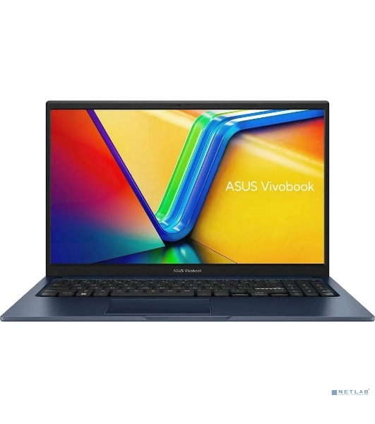 Ноутбук ASUS Vivobook 15 X1504VA-BQ590 Intel Core 5 120U 1400MHz/15.6'/1920x1080/16Gb/512Gb SSD/Intel Graphics/Wi-Fi/Bluetooth/Без ОС/Quiet Blue (90NB13Y1-M00X70)